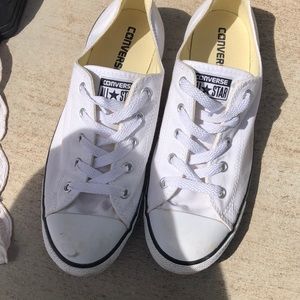Converse All-star white shoes